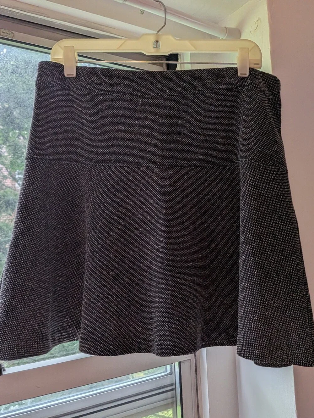 New York & Company Grey Knit Skirt